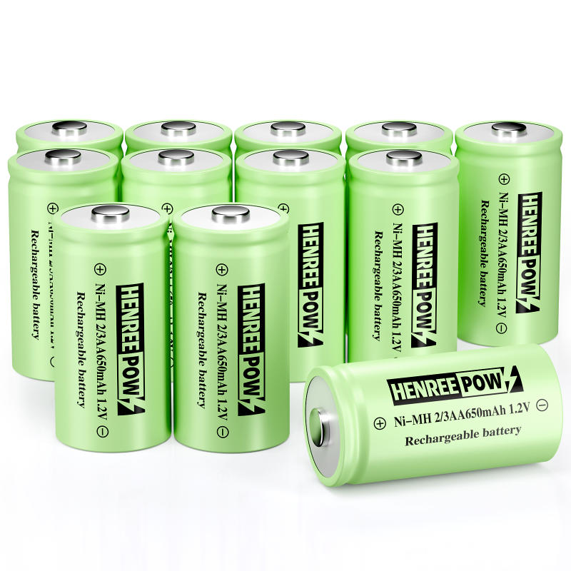 Henreepow 1.2V 600MAH AA NI-MH επαναφορτιζόμενες μπαταρίες