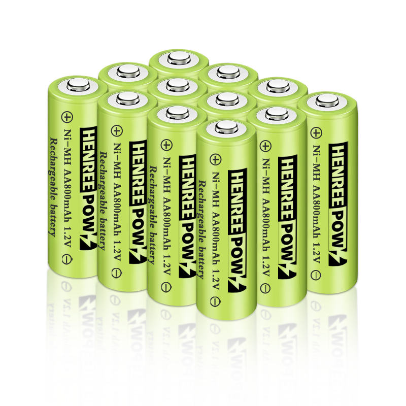 Henreepow 1.2V 600MAH AA NI-MH επαναφορτιζόμενες μπαταρίες